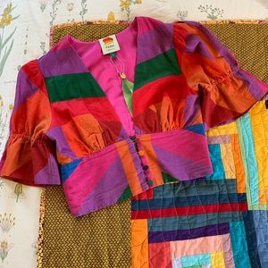 Farm Rio Amanda Stripes Blouse ISO!!! NOT for sale!